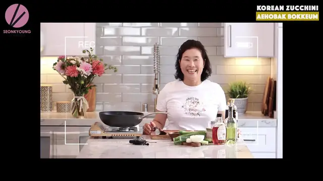 'Video thumbnail for Korean Zucchini Side Dish (720p 24fps)'