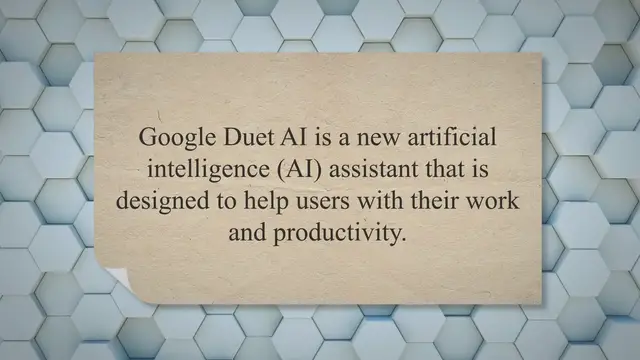 'Video thumbnail for Google Duet AI: A Comprehensive Review - University of Success'