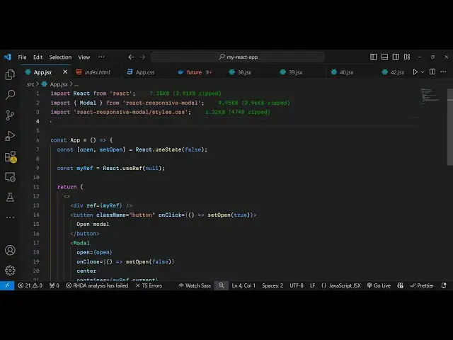 Video thumbnail for Build a React Project to Show Responsive Modal & Popup Window Using react-responsive-modal Library