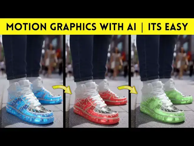'Video thumbnail for How to Make Motion Graphics with AI'