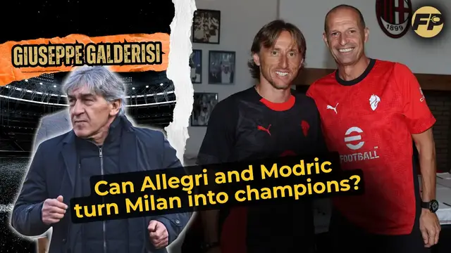 'Video thumbnail for Giuseppe Galderisi: Can Max Allegri and Luka Modric transform AC Milan into champions?'