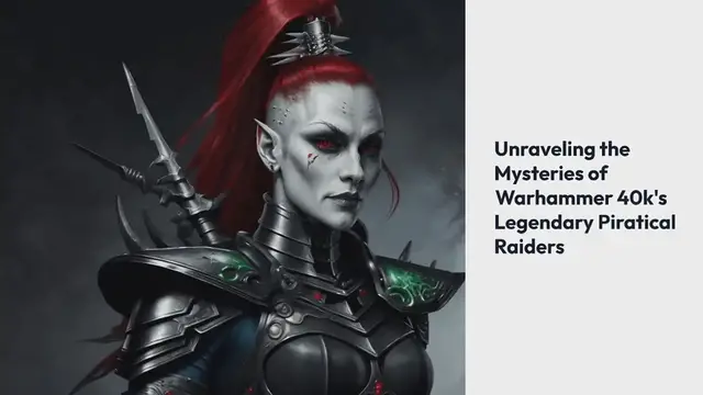 Video thumbnail for What Are the Dark Eldar? Unraveling the Mysteries of Warhammer 40k’s Legendary Piratical Raiders