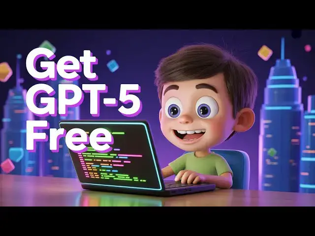 'Video thumbnail for How to Get GPT-5, Grok-4,Claude & Gemini 2.5 Pro FREE for 1 Year (100% Legal)'