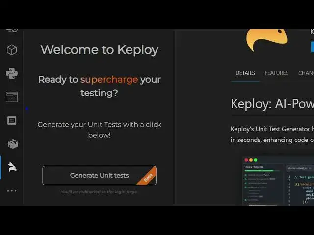 Video thumbnail for 🚀 Keploy AI Tool is INSANE for Testing in VSCode! Auto Generate API, Unit & Integration Tests
