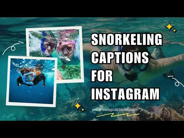 Video thumbnail for Snorkeling Captions for Instagram