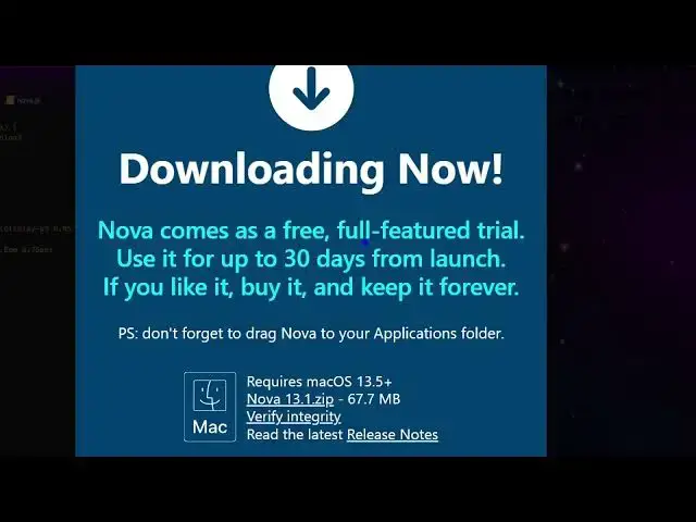 Video thumbnail for Nova The beautiful, fast, flexible, native Mac Code Editor