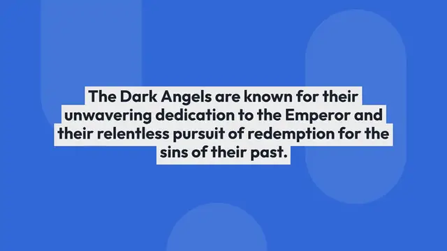 Video thumbnail for Dark Angels Starter Set: Unveiling the Secrets of the Unforgiven