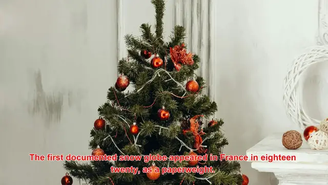 Video thumbnail for Why Are Snow Globes A Timeless Christmas Keepsake?