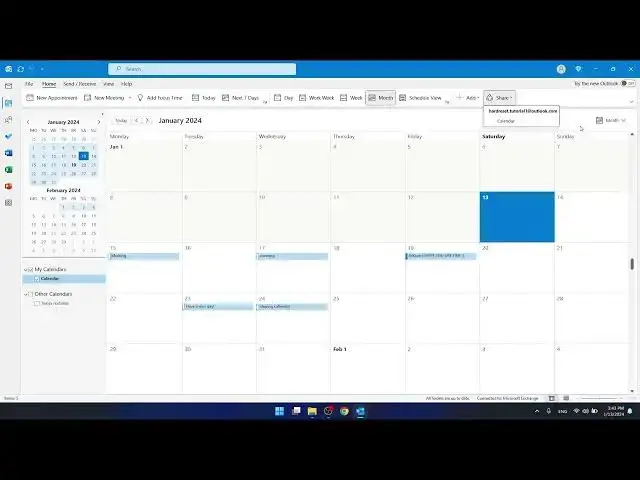 Video thumbnail for How to Share a Calendar on Outlook