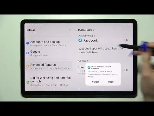 'Video thumbnail for Samsung Galaxy Tab S8 - How To Clone Apps'