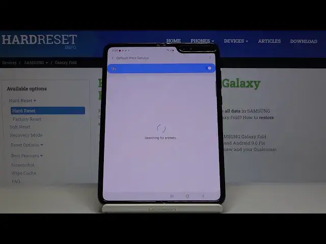 Video thumbnail for How to Connect Printer with SAMSUNG Galaxy Fold – Wireless Printing