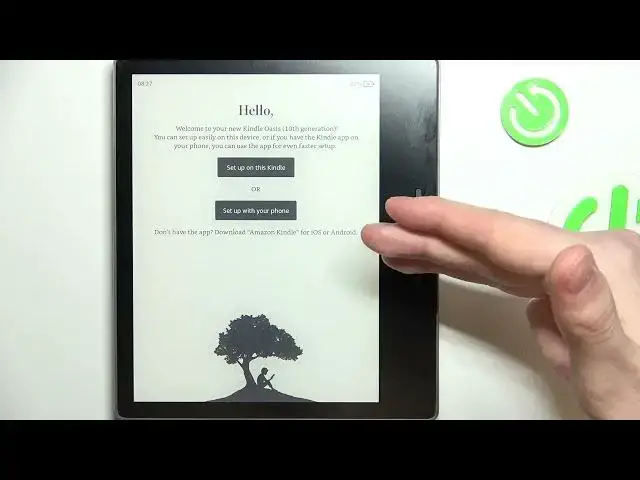 Video thumbnail for Amazon Kindle Oasis First Set Up - First Configuration