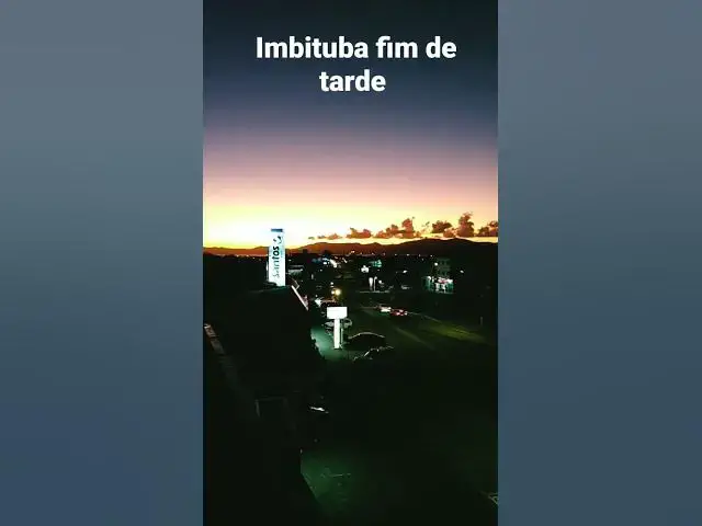 Video thumbnail for Fim de tarde na Av Renato Ramos da Silva, Imbituba
