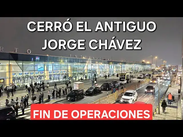 Video thumbnail for CERRÓ del ANTIGUO AEROPUERTO JORGE CHÁVEZ ?