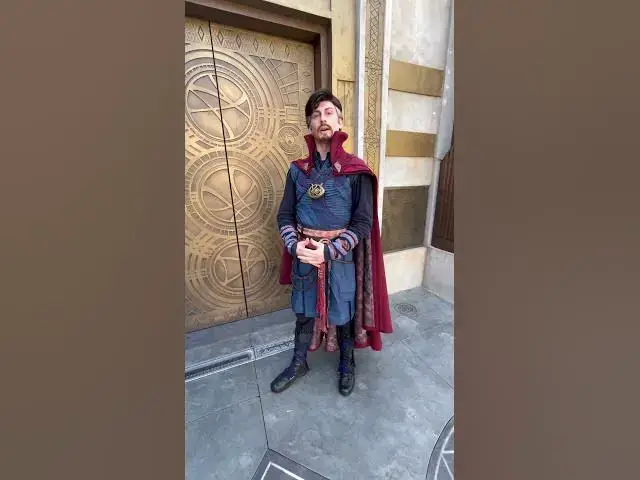 Video thumbnail for Doctor Strange in Avenger's Campus ⚒️ #avengerscampus #disney #marvel #doctorstrange #shorts