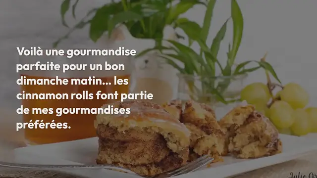 Video thumbnail for Cinnamon rolls au sucre de coco