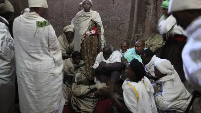 Video thumbnail for Welterlöserkirche in Lalibela | Felsenkirche Äthiopien