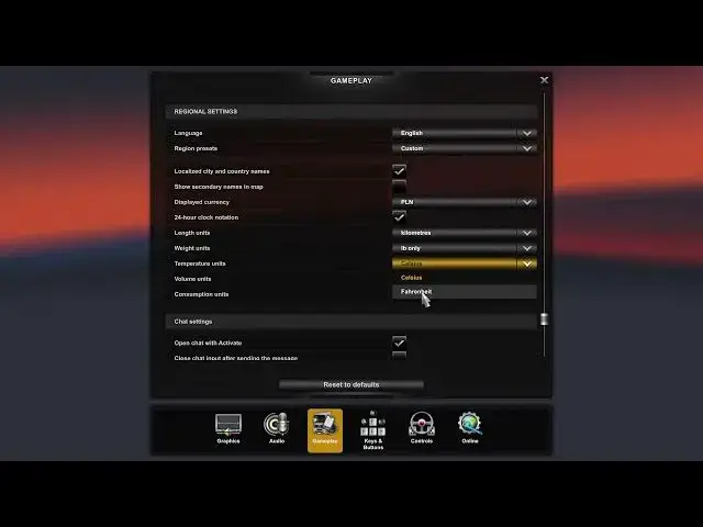 'Video thumbnail for How To Change Temperature Units In Euro Truck Simulator 2'