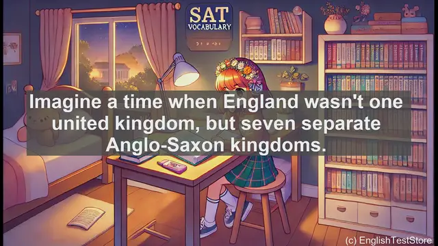 Video thumbnail for 5000 Must Know SAT Vocabulary - Heptarchy: The Seven Kingdoms of Anglo-Saxon England