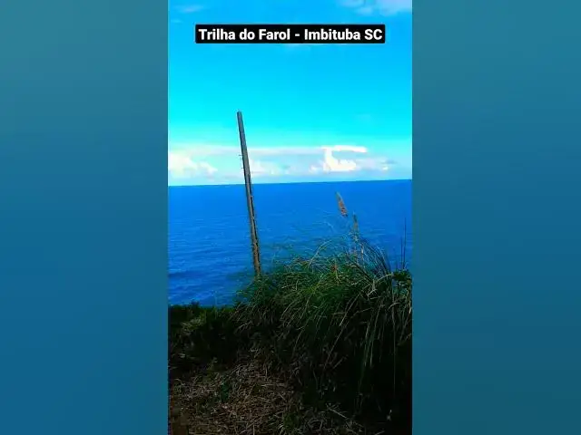 'Video thumbnail for Trilha do Farol, em Imbituba SC. #shorts #imbituba #shortsvideo'