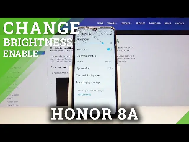 Video thumbnail for How to Activate Auto-Brightness in HONOR 8A – Auto Adjust Screen Intensity