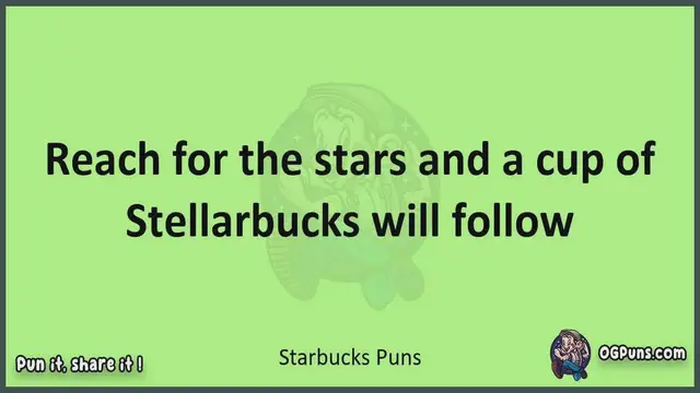 Video thumbnail for Starbucks - Jokes, Puns, Wordplays, and Laughter