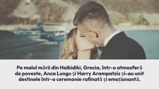 Video thumbnail for Cum a apărut Andreea Bercleanu de la nunta jurnalistei Anca Lungu cu farmacistul milionar, Harry Arampatzis.