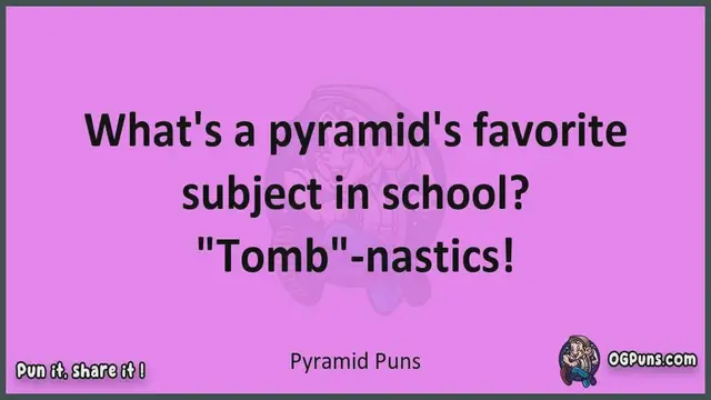 Video thumbnail for Pyramid - Jokes, Puns, Wordplays, and Laughter