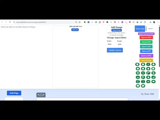 Video thumbnail for Build a React.js Ultimate Canva Image & PDF Editor Clone Using Fabric.js & jsPDF in Browser Using JS