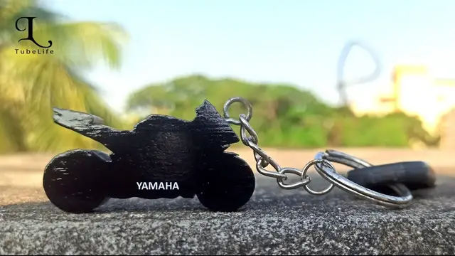Video thumbnail for Make yamaha R15 bike keychain
