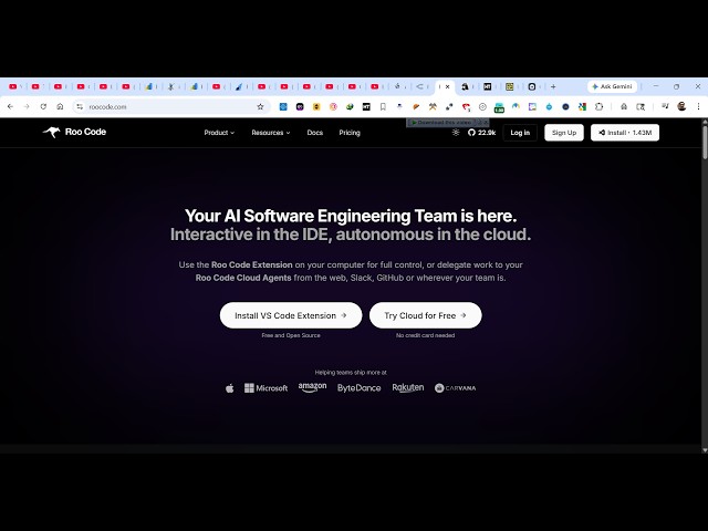 Video thumbnail for This Roocode Open Source AI Code Builder is INSANE Builds & Deploy Unlimited Apps in VSCode For FREE