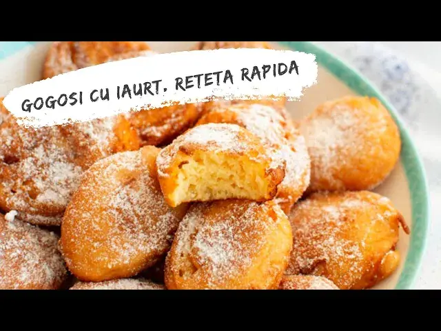 Video thumbnail for Gogoși cu iaurt turnate cu lingura. Cele mai rapide! | Bucate Aromate