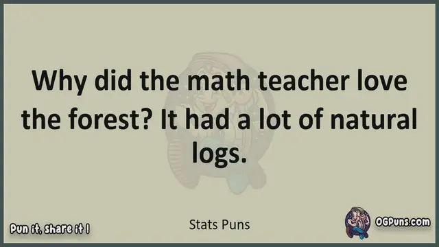 Video thumbnail for Stats - Jokes, Puns, Wordplays, and Laughter