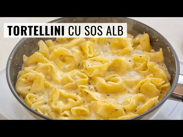 Video thumbnail for Masa e gata în 15 minute cu rețeta mea de tortellini cu sos alb! ❤