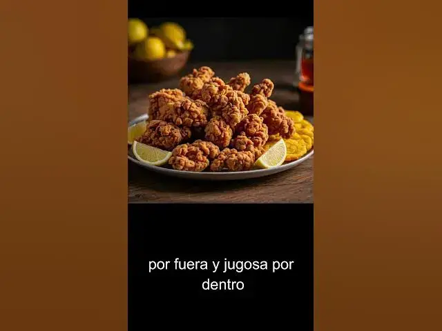 Video thumbnail for Chicharrón de Pollo Dominicano Crujiente y Jugoso