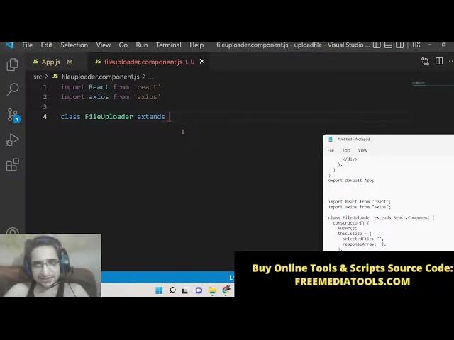 Video thumbnail for React.js PHP 7 Example to Upload Multiple Files to Server Using Axios & Boostrap 4 in Browser & JS