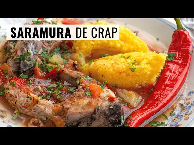 Video thumbnail for Rețeta lipovenească de saramură de crap cu legume coapte