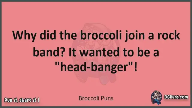 Video thumbnail for Broccoli - Jokes, Puns, Wordplays, and Laughter