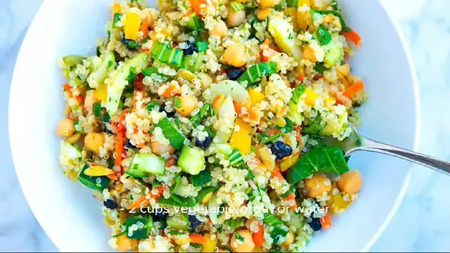 Video thumbnail for quinoa recipe