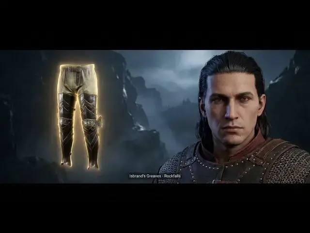 Video thumbnail for The Blood of Dawnwalker - Isbrand Greaves (Legendary Trousers) Rockfalls Location