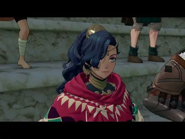 Video thumbnail for Fire Emblem: Fortune's Weave - 1 Leda Path Ch 4: Leda Recognizes Lechner Cutscene | The Story