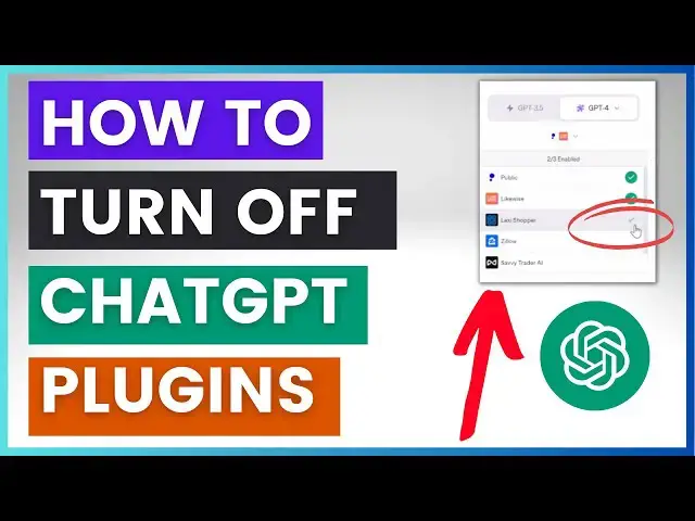 Video thumbnail for How To Disable Or Turn Off ChatGPT Plugins?