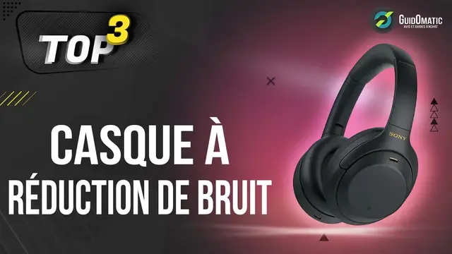 Video thumbnail for ⭐️ MEILLEUR CASQUE À RÉDUCTION DE BRUIT (2022) - Comparatif & Guide d'achat