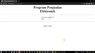 'Video thumbnail for Cara Membuat Aplikasi Penjualan Dengan PHP'
