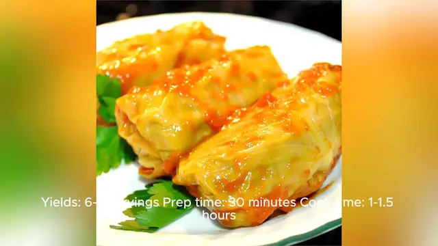 Video thumbnail for cabbage rolls recipe
