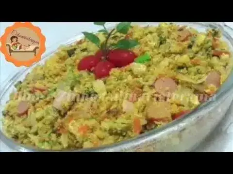 Video thumbnail for APRENDA COMO FAZER FAROFA DE OVOS E SALSICHA