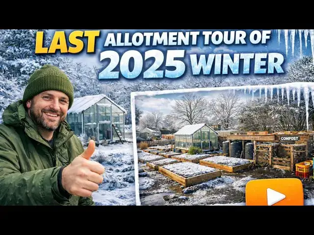 Video thumbnail for Last Allotment Tour of 2025 | Winter Walk & Year-End Reflection |