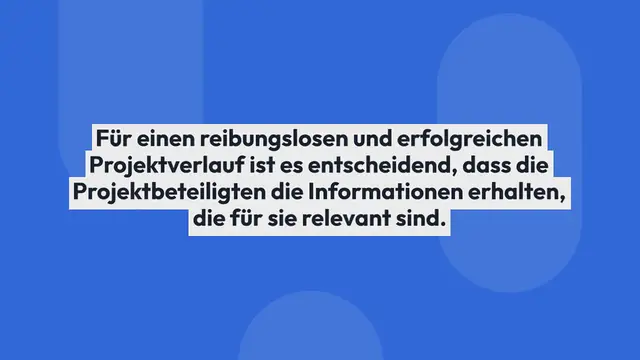 Video thumbnail for Kommunikationsmanagement: Wie Sie die Informationsverbreitung im Projekt planen