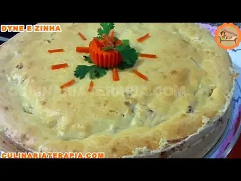 Video thumbnail for Empadão de Liquidificador com Recheio de Frango Fácil e Rápido - Dyne e Zinha