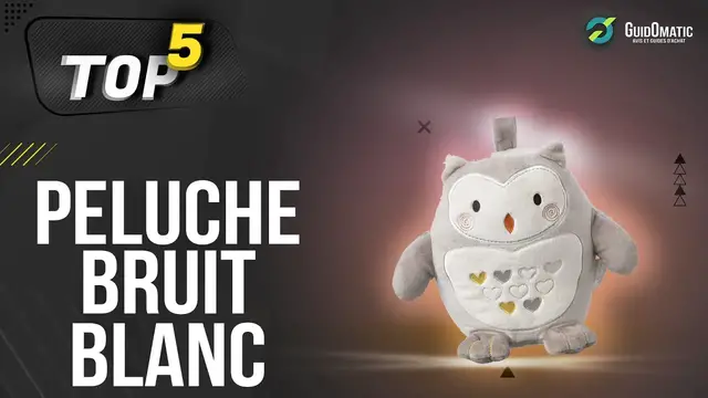 Video thumbnail for ⭐️ MEILLEURE PELUCHE BRUIT BLANC (2022) - Comparatif & Guide d'achat